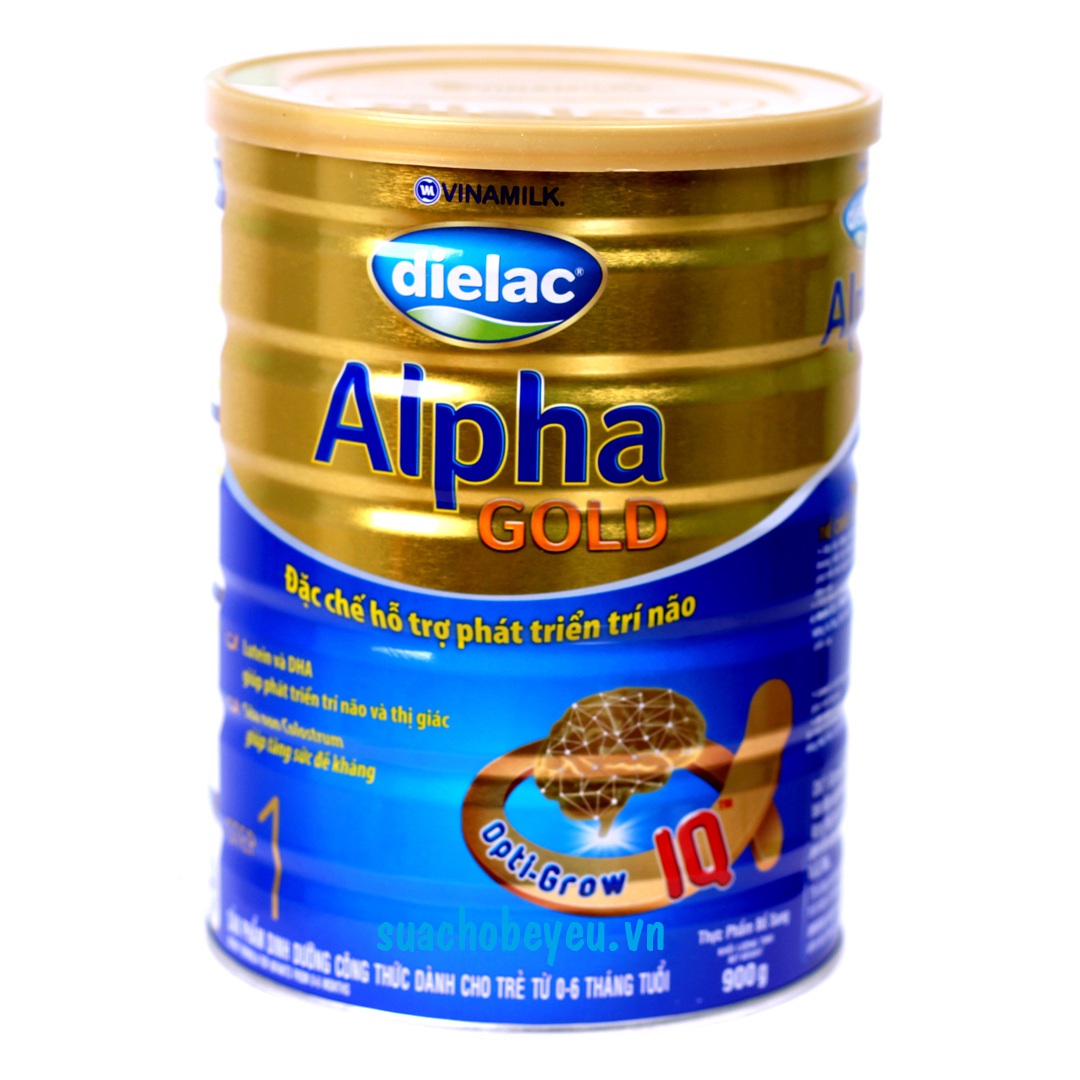 Sữa Dielac Alpha Gold Step 1 900g