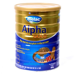 Sữa Dielac Alpha Gold Step 3 900g
