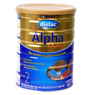 Sữa Dielac Alpha Gold Step 2 900g